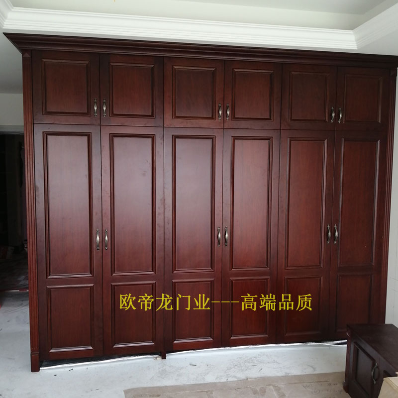 实木原木衣柜,别墅木门全屋家具定制直接找工厂定制好吗